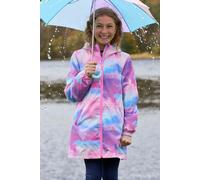 Mountain Warehouse Flo Kids Printed Water-resistant Jacket - Pink