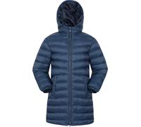 Mountain Warehouse Florence Kids Longline Padded Jacket - Navy