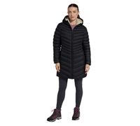 Mountain Warehouse Florence Womens Fur Lined Padded Jacket - Thermal tested -40°C Puffer Coat with Microfibre Insulation - Autumn, Winter, Outdoors & Travelling Jet Black Women's Size 8