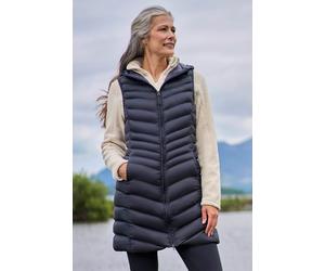 Mountain Warehouse Florence Women's Long Padded Gilet Ladies Waterproof Jacket