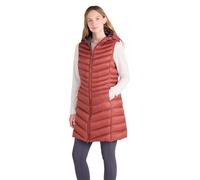 Mountain Warehouse Florence Womens Long Padded Gilet - Orange - Orange - Size: 8