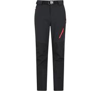 Mountain Warehouse Forest Mens Trekking Trousers - Long Length - Black - Black - Size: W28