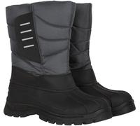 Mountain Warehouse Frost Mens Adaptive Snow Boots - Grey - Grey - Size: 8
