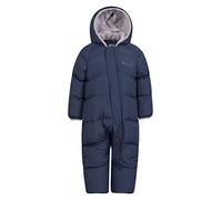 Mountain Warehouse Frosty Kids Junior Padded Snowsuit Navy 6-12m
