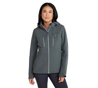 Mountain Warehouse Genesis Womens Softshell Jacket - Water-resistant & Windproof Coat - Spring Summer, Hiking, Walking & Outdoors Khaki Women's Size 12