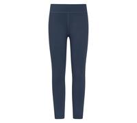 Mountain Warehouse Girls Flick Flack Soft Touch Leggings - Navy - 13 Years - Navy - 78% Polyester/22% Elastane