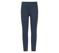 Mountain Warehouse Girls Flick Flack Soft Touch Leggings - Navy - Navy - 11-12 Years