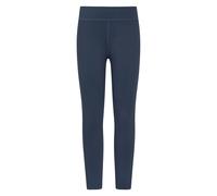 Mountain Warehouse Girls Flick Flack Soft Touch Leggings - Navy - Navy - 9-10 Years