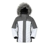 Mountain Warehouse Girls Pyrenees Kids Baffled Ski Jacket - Thermal Tested -10°C