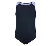 Mountain Warehouse Girls Sporty One Piece Swimsuit - Navy - 2-3 Years - Navy