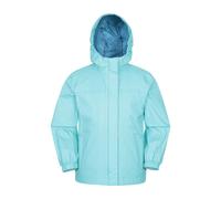 Mountain Warehouse Torrent Kids Waterproof Rain Jacket | Lightweight & Breathable Raincoat for Boys & Girls, Hooded & Taped Seams, 2 Pockets for Convenient Storage, For Wet Weather