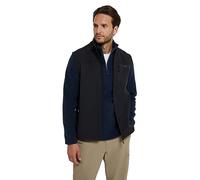 Mountain Warehouse Grasmere Mens Gilet - Lightweight Body Warmer, Water Resistant Jacket, Breathable Running Vest, Pockets - For Spring Summer, Cycling & Hiking Black L