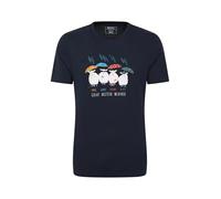 Mountain Warehouse Great British Weather Graphic Short Sleeve T-Shirt Navy XL