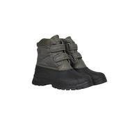 Mountain Warehouse Grit Womens Short Muck Boots - Lightweight & Comfortable Shoes, Cushioned Footbed, Hook & Loop Fastening - Spring Summer, Walking & Outdoors Khaki Adult Shoe Size 6