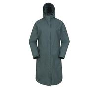 Mountain Warehouse Women's Hannah Waterproof Mac Jacket Ladies Long Hooded Coat