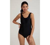 Mountain Warehouse 'harlyn' Stylish Chlorine Resistant Swimsuit Soft Stretchy Swimwear In Black Black 6