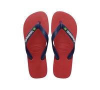 Havaianas Kids Flip Flops - Brasil Logo Size UK 10.5 C Red (Red) - Children's Flip Flops (Brazil size 27/28)