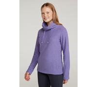 Mountain Warehouse Hebridean Womens Cowl Neck Fleece - Purple - Purple - Size: 8