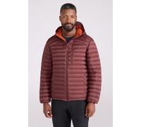 Mountain Warehouse Henry II Mens Down Padded Jacket - Water Resistant Puffer Coat, Insulated Winter Wear - Clothing for Outdoor & Travel Burgundy XL