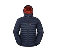 Mountain Warehouse Henry II Mens Down Padded Jacket - Water Resistant Puffer Coat, Insulated Winter Wear - Clothing for Outdoor & Travel Navy XL