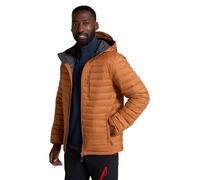 Mountain Warehouse Henry II Mens Down Padded Jacket - Water Resistant Puffer Coat, Insulated Winter Wear - Clothing for Outdoor & Travel Rust S