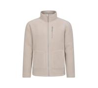 Mountain Warehouse Highland Mens Full-Zip Fleece - IsoTherm Sweatshirt with Zipped Pockets & Chin Guard - Autumn Winter, Outdoors, Holiday & Walking Beige 3XL