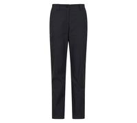 Mountain Warehouse Hiker Stretch Trouser Uv Protected Summer Pants In Black Black 16