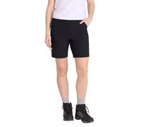 Mountain Warehouse Hiker Stretch Womens Shorts - Quick Drying Ladies Short Trousers, Lightweight Pants, UV Protected - Spring Summer, Sports, Camping, Hiking, Black Women's Size 12