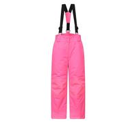 Mountain Warehouse Honey Kids Snow Pants - Snowproof Childrens Trousers, Water Resistant Rain Pants with Zipped Pockets - for Sports, Skiing Holidays, Snowboarding Light Pink Kids Size 7-8 Years