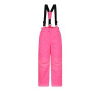 Mountain Warehouse Honey Kids Snow Pants - Snowproof Childrens Trousers, Water Resistant Rain Pants with Zipped Pockets - for Sports, Skiing Holidays, Snowboarding Diva Pink Kids Size 3-4 Years