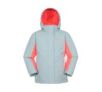 Mountain Warehouse Honey Kids Snowproof Ski Jacket | Boys & Girls Comfy & Fleece Lined Winter Coat with Hood, Multi-Pockets & Adjustable Cuffs for Custom Fit, For Snowboarding