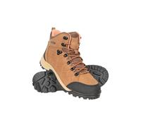 Mountain Warehouse 'hurricane' Waterproof Breathable Non Slip Grip Lace Up Walking Boots In Brown Brown 5