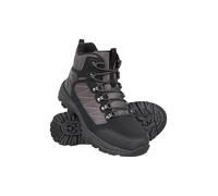 Mountain Warehouse Iceberg Extreme Waterproof Boots - Synthetic & Mesh Upper Mens Shoes, Thinsulate Lined Footwear, IceLock Outsole - Best for Winter, Hiking Dark Grey Adult Shoe Size 8