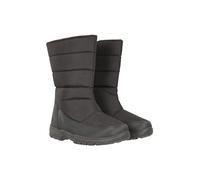 Mountain Warehouse Icey Mens Fleece Lined Snow Boots - Black