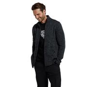 Mountain Warehouse Idris II Mens Full Zip Fleece - Breathable Anti-pill Jacket, Lightweight, Stand Up Neckline - Best for Spring Summer, Travelling & Outdoors Black M