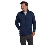 Mountain Warehouse Idris II Mens Full Zip Fleece - Breathable Jacket, Lightweight, Stand Up Neckline - Best for Spring Summer, Travelling, Outdoors, Hiking Navy S
