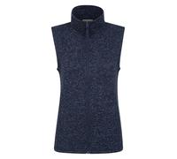 Mountain Warehouse Idris Womens Gilet - Lightweight Thermal Ladies Full Zip Vest with Front Pockets - Spring, Summer Camping, Outdoors, Travelling & Hiking Navy Women's Size 22