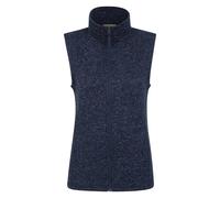 Mountain Warehouse Idris Womens Gilet - Lightweight Thermal Ladies Full Zip Vest with Front Pockets - Spring, Summer Camping, Outdoors, Travelling & Hiking Navy Women's Size 12