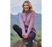 Mountain Warehouse Idris Women's Half Zip Fleece Jacket Ladies High Neck Jumper