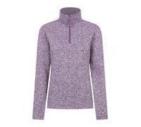 Mountain Warehouse Idris Womens Half-Zip Fleece - Lightweight, Soft, Warm & Cosy Anti-Pill Top - Best for Spring Summer, Camping, Outdoors, Travelling & Hiking Burgundy Women's Size 14