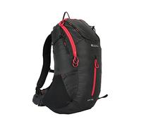Mountain Warehouse Inca Extreme Backpack - 35 Litres Large DayPack with Rain Cover & Lots Of Pockets in Rip Stop Fabric - All Season Camping, Hiking, Outdoors & Trekking Black