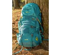 Mountain Warehouse Inca Extreme 65 Litres Rucksack - Hardwearing, Rain Cover - 77.5cmX34cmX25cm Dark Teal