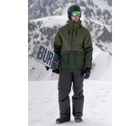 Mountain Warehouse Interstellar Mens Waterproof Padded Ski Jacket, Breathable, Taped Seams, Detachable Snow skirt - Best for Skiing, Sports, Walking Khaki XS