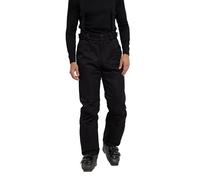 Mountain Warehouse Interstellar Mens Waterproof Ski Pants - Breathable & Thermal Tested Sallopettes with Scuff Guards & Snow Gaiters - Winter Skiing, Sports, Walking Black XS