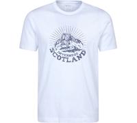 Mountain Warehouse Mens Regional Men Inverness Short Sleeve T-Shirt In White -
