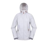 Mountain Warehouse Iona Womens Water Resistant Softshell Jacket - Breathable, Lightweight - For Spring Summer Beige Women's Size 16