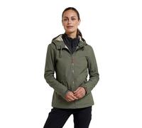 Mountain Warehouse Iona Womens Water Resistant Softshell Jacket - Breathable, Lightweight - For Spring Summer Khaki Women's Size 4
