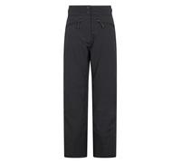 Mountain Warehouse Isola Womens Extreme Ski Pants - Short Snowboard Pants, Waterproof Salopettes - Ideal for Autumn Winter Sports, Skiing, Snowboarding Black Women's Size 20