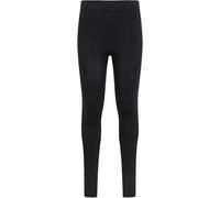 Mountain Warehouse Isotherm Kids Brushed Leggings - Warm & Cosy, Brushed Inner, Boy & Girls, Baselayer - Best for Winter Camping, Outdoors, Travelling & Hiking Black S - M