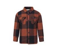 Mountain Warehouse Jackson Boys Shacket Long Sleeve Button Down Flannel Shirt